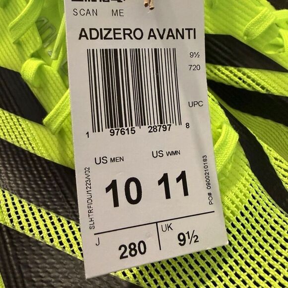 Adidas Adizero Avanti and Finesse Lucid Lemon Track & Field Spikes IG1989 IG2018 main image 11